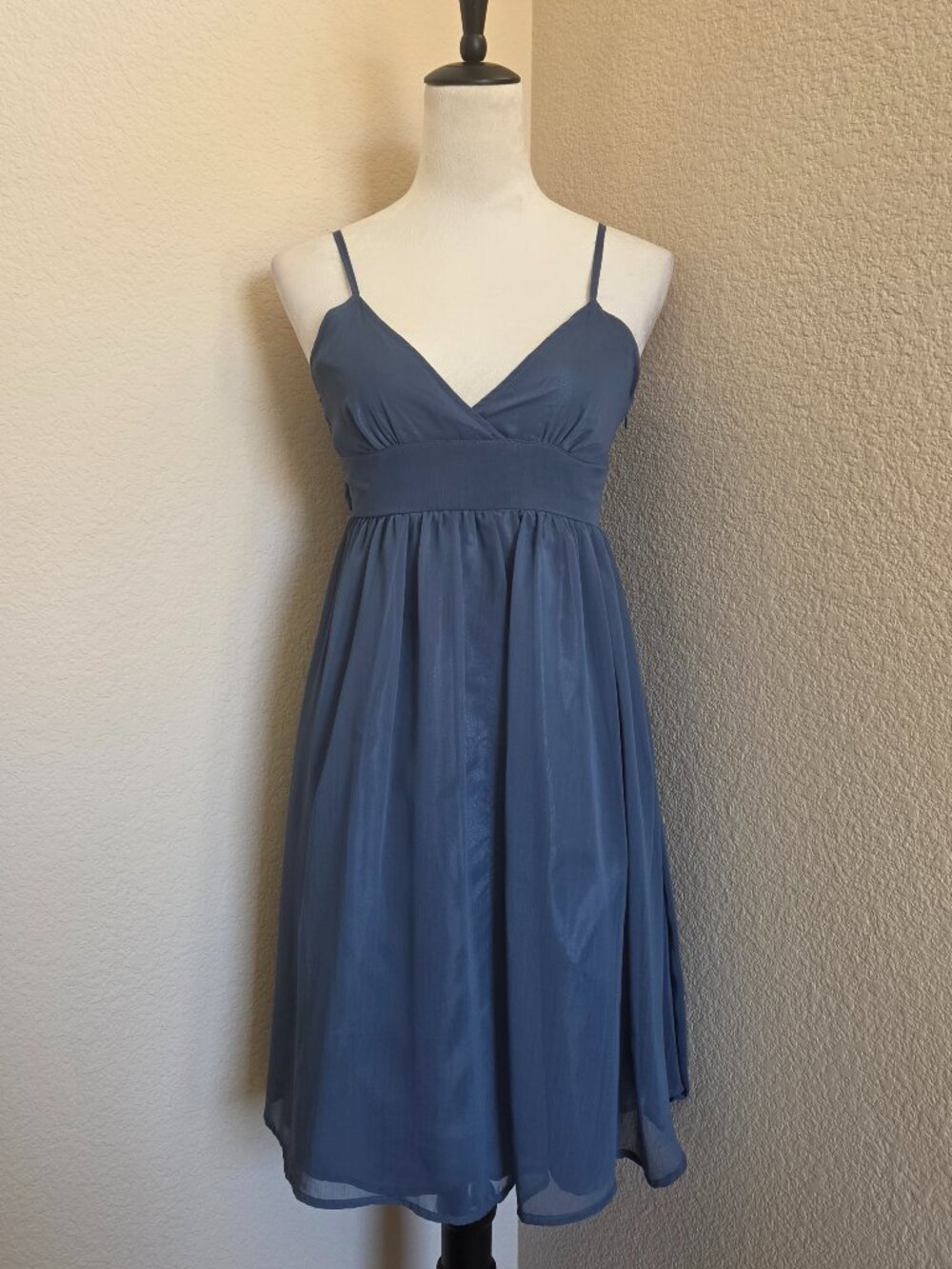 Forever 21 Slate Blue Dress - Size S